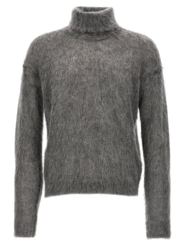 Mohair Turtleneck Sweater - Saint Laurent - Modalova