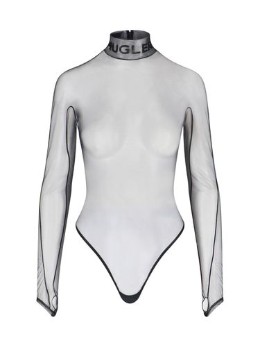 Mugler Transparent Bodysuit - Mugler - Modalova