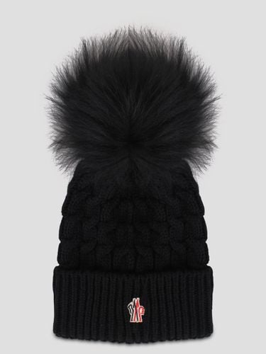 Moncler Grenoble Pompom Cap - Moncler Grenoble - Modalova