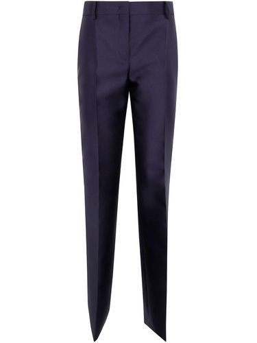 Satin Tailored Trousers - Alberta Ferretti - Modalova