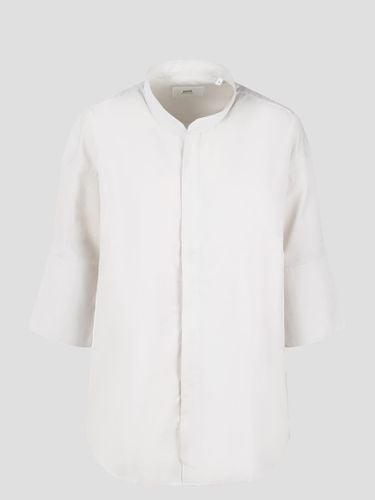 Mao Collar Oversize Shirt - Ami Alexandre Mattiussi - Modalova