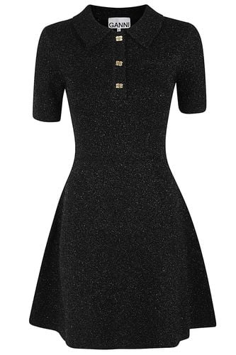 Ganni Sparkle Doubleface Mini Dress - Ganni - Modalova