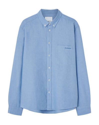 Jasolo Oxford Cotton Shirt - Isabel Marant - Modalova