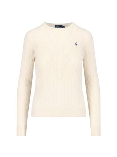 Logo Braid Sweater - Polo Ralph Lauren - Modalova