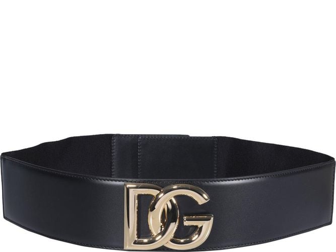 Dolce & Gabbana Dg Plaque Belt - Dolce & Gabbana - Modalova