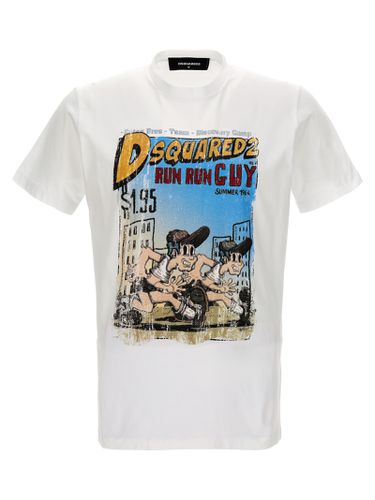 Dsquared2 Printed T-shirt - Dsquared2 - Modalova