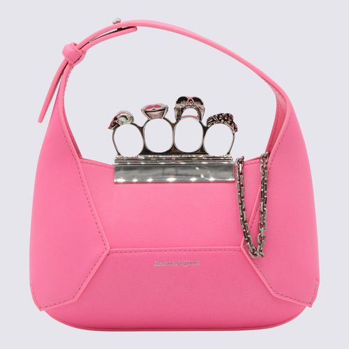 Pink Leather Hobo Handle Bag - Alexander McQueen - Modalova