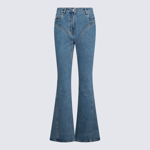 Mugler Blue Denim Cotton Jeans - Mugler - Modalova