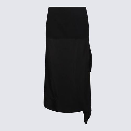 Jil Sander Black Wool Skirt - Jil Sander - Modalova