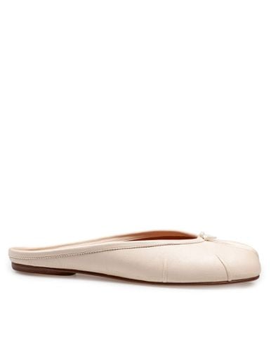 Ballerina Mule In Color Leather - Maison Margiela - Modalova