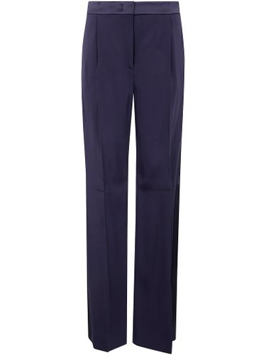 Enver Satin Trousers - Alberta Ferretti - Modalova