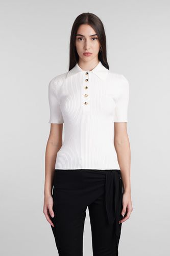 Courrèges Polo In Beige Viscose - Courrèges - Modalova