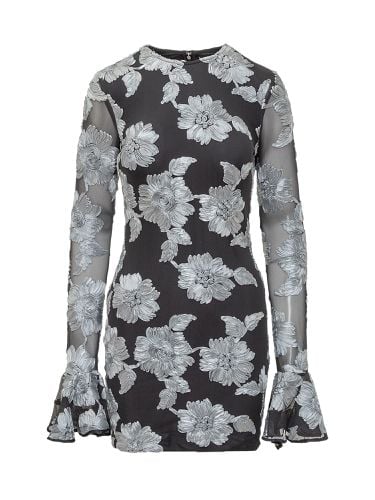 Dress With Floral Pattern - Rotate by Birger Christensen - Modalova