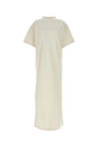 Sand Cotton T-shirt Dress - Balenciaga - Modalova