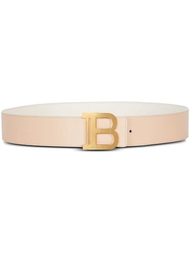 Balmain Reversible Calfskin Belt - Balmain - Modalova