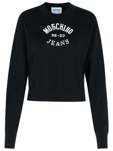 M05CH1N0 Jeans Black Cotton Sweater - M05CH1N0 Jeans - Modalova