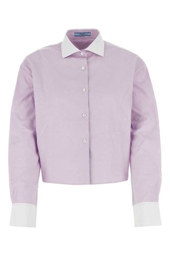 Prada Lilac Oxford Shirt - Prada - Modalova