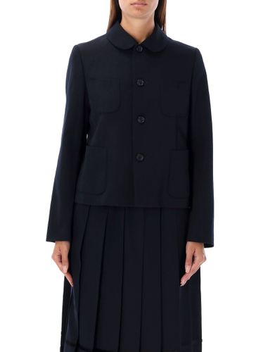 Round Collar Jacket - Comme Des Garçons Girl - Modalova