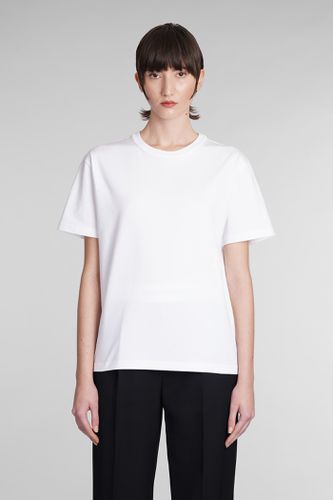 T-shirt In White Cotton - Alexander Wang - Modalova