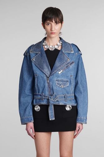 AREA Denim Jackets In Blue Cotton - AREA - Modalova