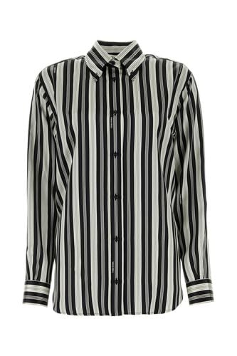 Striped Collared Long-sleeve Shirt - Fendi - Modalova