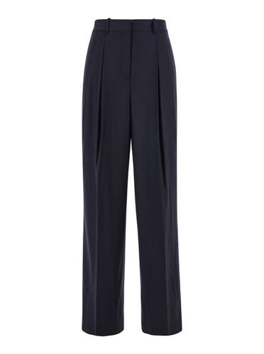 Pants With Pences At The Front In Wool Woman - Theory - Modalova