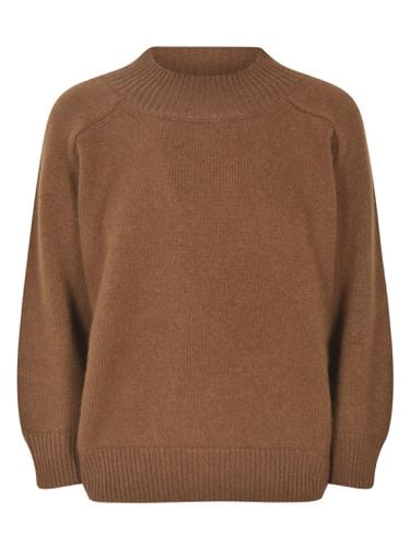 Rib Trim Plain Sweater - Saverio Palatella - Modalova