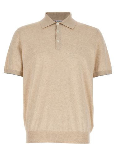 Cotton Polo Shirt - Brunello Cucinelli - Modalova