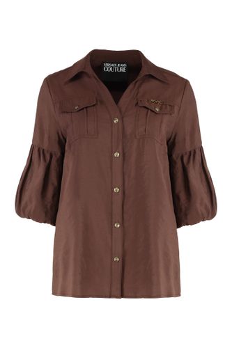 Shirt With Logo - Versace Jeans Couture - Modalova