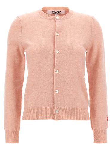 Small Heart Cardigan - Comme des Garçons Play - Modalova