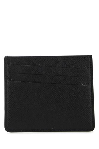 Black Leather Card Holder - Maison Margiela - Modalova