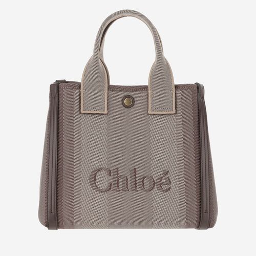 Chloé Carry Small Canvas Tote Bag - Chloé - Modalova