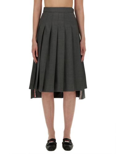 Thom Browne Pleated Midi Skirt - Thom Browne - Modalova