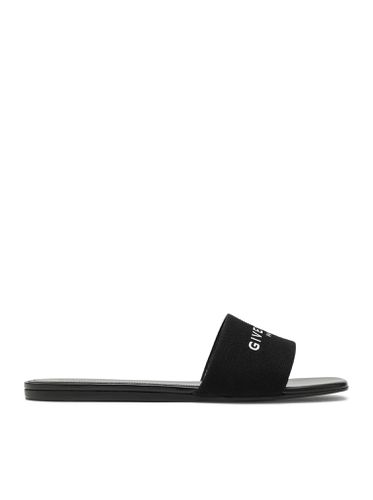 Givenchy Low Black Canvas Sandal - Givenchy - Modalova