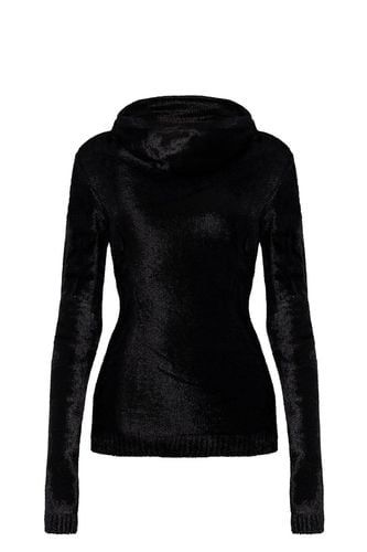 Alaia Velvet Hood Top - Alaia - Modalova