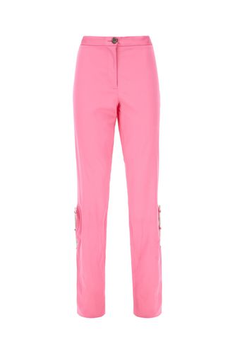 Fuchsia Stretch Viscose Pants - Giuseppe di Morabito - Modalova