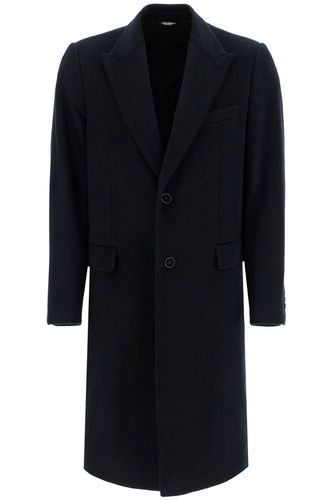 Single-breasted Coat - Dolce & Gabbana - Modalova