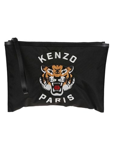 Kenzo Varsity Large Clutch Bag - Kenzo - Modalova