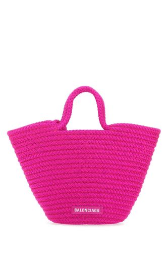 Fuchsia Rope Small Ibiza Handbag - Balenciaga - Modalova