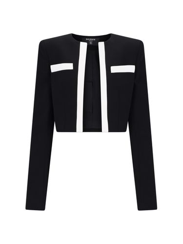 Balmain Spencere Cropped Sweater - Balmain - Modalova