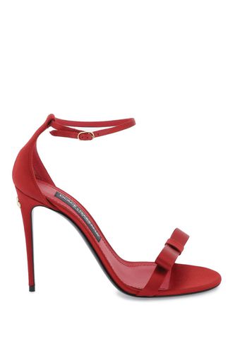 Dolce & Gabbana Satin Sandals - Dolce & Gabbana - Modalova