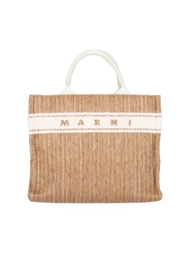 Marni Logo Tote Bag - Marni - Modalova