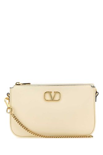 Leather Vlogo Crossbody Bag - Valentino Garavani - Modalova