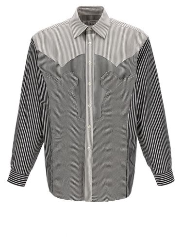 Striped Cotton Shirt - Maison Margiela - Modalova