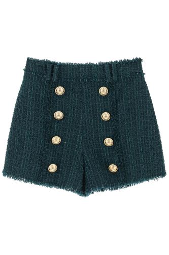 Balmain Tweed Shorts - Balmain - Modalova