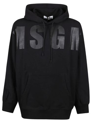 MSGM Logo Print Sweatshirt - MSGM - Modalova