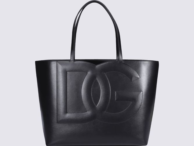 Leather Tote Bag - Dolce & Gabbana - Modalova