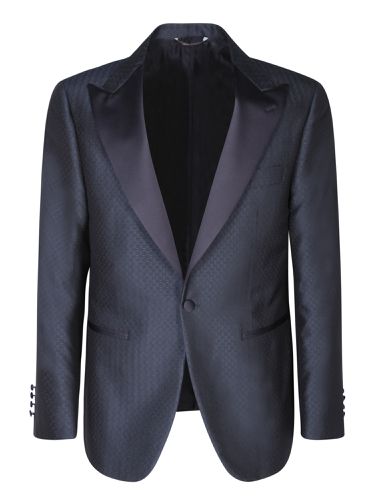 Canali Single-breasted Blue Suit - Canali - Modalova