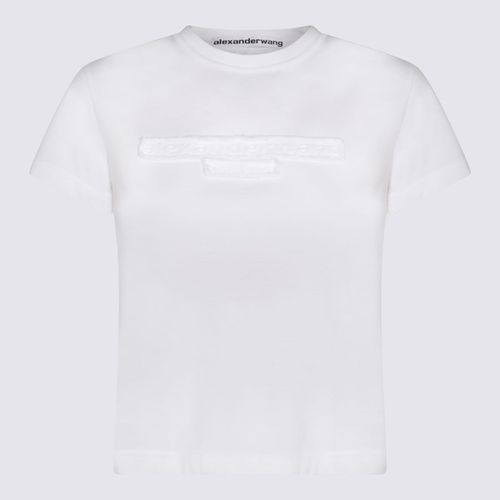 Alexander Wang White Cotton T-shirt - Alexander Wang - Modalova