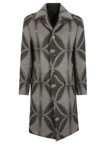 Etro Patterned Button-up Coat - Etro - Modalova